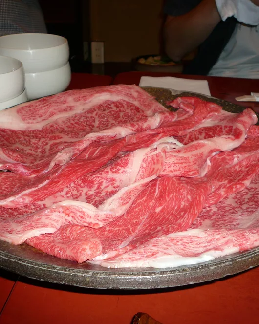 Deluxe black Wagyu sukiyaki lunch